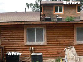 Log Home Restoration